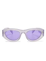 Marni Eyewear lunettes de soleil Rainbow Mountains à monture papillon - Violet