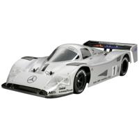 Tamiya 1:10 RC auto Elektro Racewagen Mercedes-Benz C11 1990 Zilver Achterwielaandrijving Bouwpakket - thumbnail