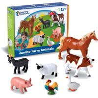 Learning Resources Boerderijdieren Jumbo 7 stuks
