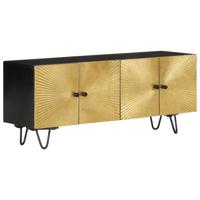 Tv-meubel 110x30x45 cm massief mangohout