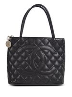 CHANEL Pre-Owned sac à main Medallion (2000) - Noir