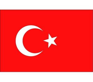 Vlag Turkije stickers