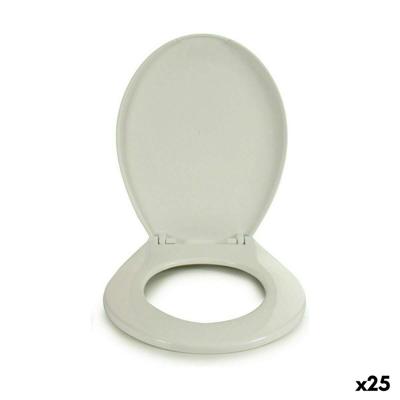 Toiletbril Berilo Wit Plastic 34,5 x 43 x 5 cm (25 Stuks)