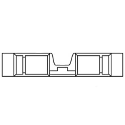 Molex 19200-0001 Stootverbinder 1 stuk(s) Bag