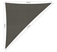Driehoek 90 5,00x5,00x7,10 m Cool Grey - Shadow comfort Driehoek 90 5,00x5,00x7,10 m Cool Grey - Shadow comfort