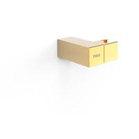Handdouchehouder Tres Ducha | Verstelbaar | Messing | Vierkant | 24k Goud glans