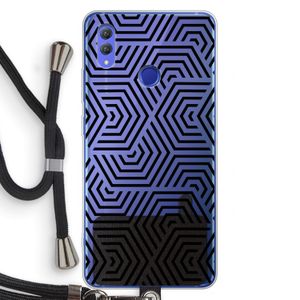 Magic pattern: Honor Note 10 Transparant Hoesje met koord