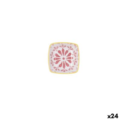 Schotel Quid Velvet Roze Keramisch 9,6 x 9,6 cm (24 Stuks)