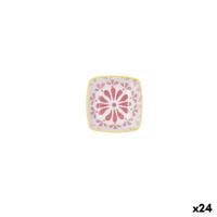 Schotel Quid Velvet Roze Keramisch 9,6 x 9,6 cm (24 Stuks)