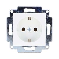 Stopcontact inbouw wit RAL9010 8020KSLUW met steekklemmen kinderveilig Stopcontact inbouw wit RAL9010 8020KSLUW met steekklemmen kinderveilig