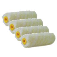 Verfrollers - 5x - anti spatten - 10 x 4 cm - polyamide - pluisvrij - Verfspullen - Schilderen