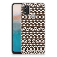 Nokia C21 Plus TPU bumper Aztec Brown - thumbnail