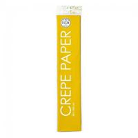 Globos Crepepapier geel, 50x250cm Globos Crepepapier geel, 50x250cm