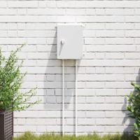 VidaXL Bedieningskast grijs 47 x 20 x 60 cm abs kunststof