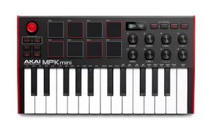 Akai MPK Mini MK3 MIDI toetsenbord 25 toetsen USB Zwart