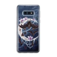 Vleermuizen Maan: Samsung Galaxy S10e Transparant Hoesje