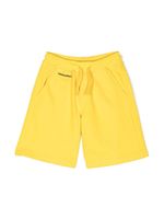 DSQUARED2 KIDS short de sport à logo imprimé - Jaune