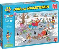 Schaatsen - Jan van Haasteren Junior Puzzel 240 Stukjes