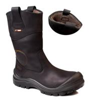 No Risk Werklaars Crowheart teddy Gevoerd XW Metaalvrij S3 | Zwart | Maat 40 - 00.071.030.40