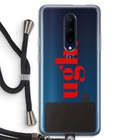 Ugh: OnePlus 7 Pro Transparant Hoesje met koord