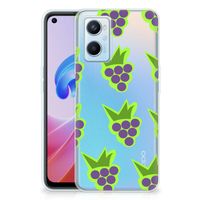 OPPO A96 | OPPO A76 Siliconen Case Druiven