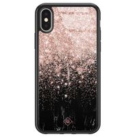 iPhone X/XS glazen hardcase - Marmer twist
