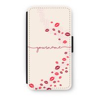 Kusjes: iPhone X Flip Hoesje