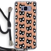 Kat: Samsung Galaxy S8 Plus Transparant Hoesje met koord
