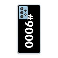 #9000: Samsung Galaxy A73 Transparant Hoesje