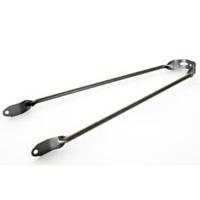 Hulzebos Spatbordstang 28sp grijs pad 6mm