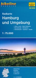 Fietskaart SH06 Bikeline Radkarte Hamburg und umgebung | Esterbauer