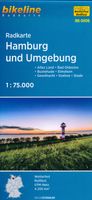 Fietskaart SH06 Bikeline Radkarte Hamburg und umgebung | Esterbauer - thumbnail