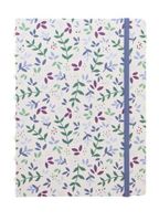 Filofax notitieboek Garden Ruled Sunrise A5 wit/blauw Filofax notitieboek Garden Ruled Sunrise A5 wit/blauw