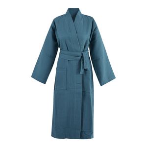 Bio-wafelpiqué badjas, korenbloem L