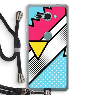 Pop Art #3: Sony Xperia XZ2 Compact Transparant Hoesje met koord