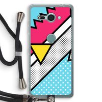 Pop Art #3: Sony Xperia XZ2 Compact Transparant Hoesje met koord