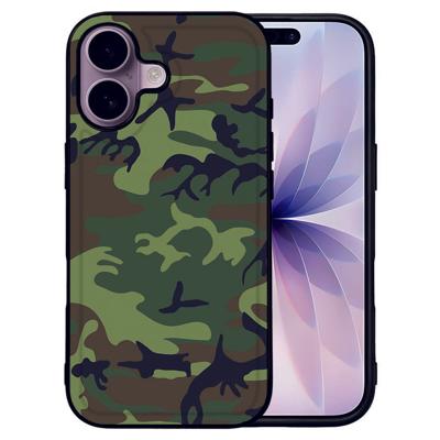 TPU Hoesje iPhone 17 Army Dark