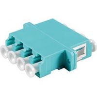 Intronics Fiber optic LC-LC quad adapter OM3/OM4 - thumbnail