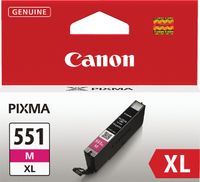 Inktcartridge Canon CLI-551XL rood HC - thumbnail