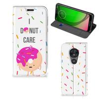 Motorola Moto G7 Play | Flip Style Cover | Donut Roze