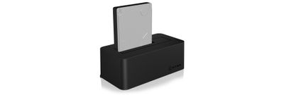 RaidSonic IB-112STU3-B basisstation voor opslagstations USB 3.2 Gen 1 (3.1 Gen 1) Type-A
