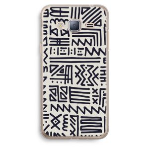 Marrakech print: Samsung Galaxy J3 (2016) Transparant Hoesje