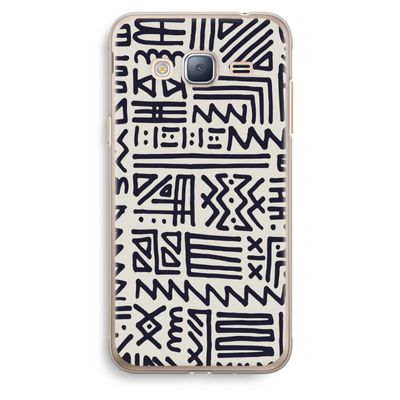 Marrakech print: Samsung Galaxy J3 (2016) Transparant Hoesje