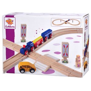 Eichhorn treinbaan 8 figuur speelset, 27dlg.