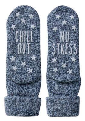 Homesocks huis sokken met antislip - Antislip sokken met extra grip - Siliconen - Wollen winter sokken