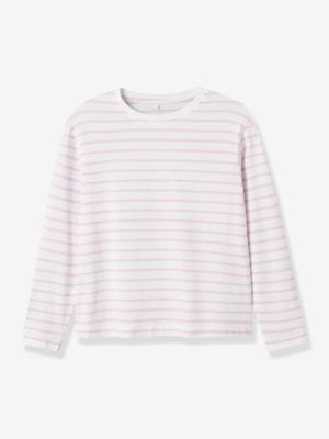 T-shirt voor meisjes met lange mouwen NKFLESLIE NAME IT rozen