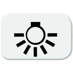 Busch-Jaeger 2525 LI-214 Symbool voor knop licht Afdekking Busch-balance SI Alpine-wit 1 stuk(s)