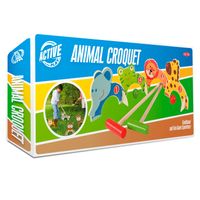 Tactic Houten Dieren Croquet Set - thumbnail