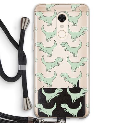 Dinos: Xiaomi Redmi 5 Transparant Hoesje met koord