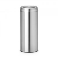 Brabantia Touch Bin 30 l - Matt Steel Fingerprint Proof - thumbnail